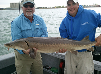 Sturgeon Fishing 01 | Lakeside Fishing Charters