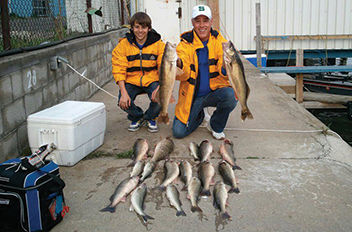 Walleye Fishing 01 | Lakeside Fishing Charters